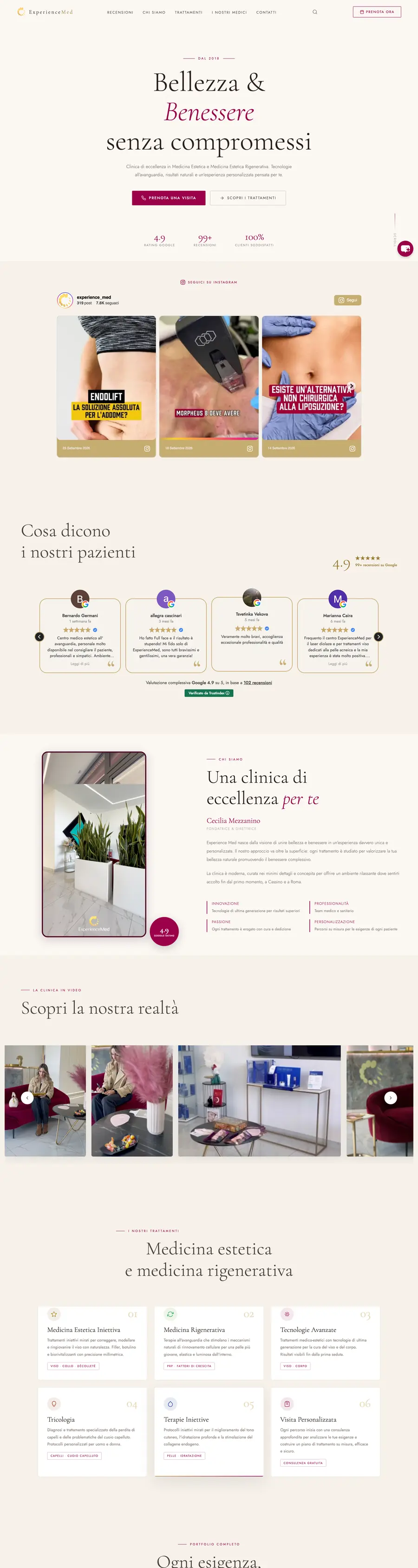 Homepage di experiencemed.it